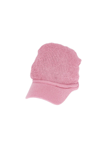 vintage-crochet-summer-hat-ca520 / Pink