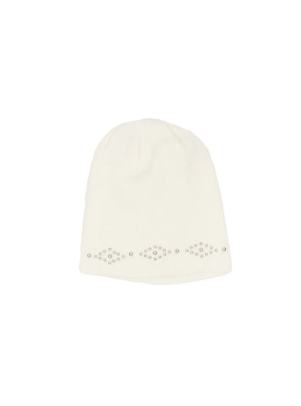 Studded Knit Beanie CA508
