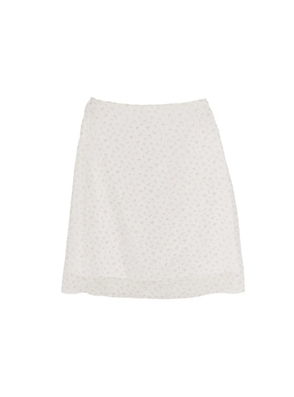 floral-midi-chiffon-skirt-ca510 / White