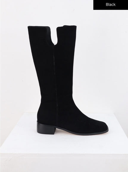 zip-up-suede-knee-high-boots-cs305