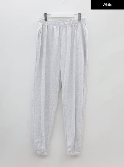 Plus Cotton Banded Sweat Pants IJ30