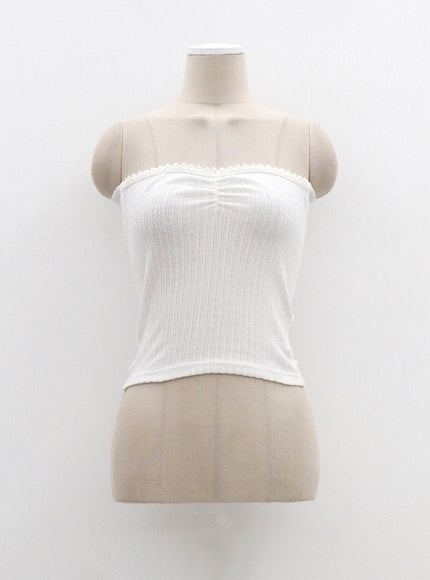 Lace Top And Cardigan Set CM324