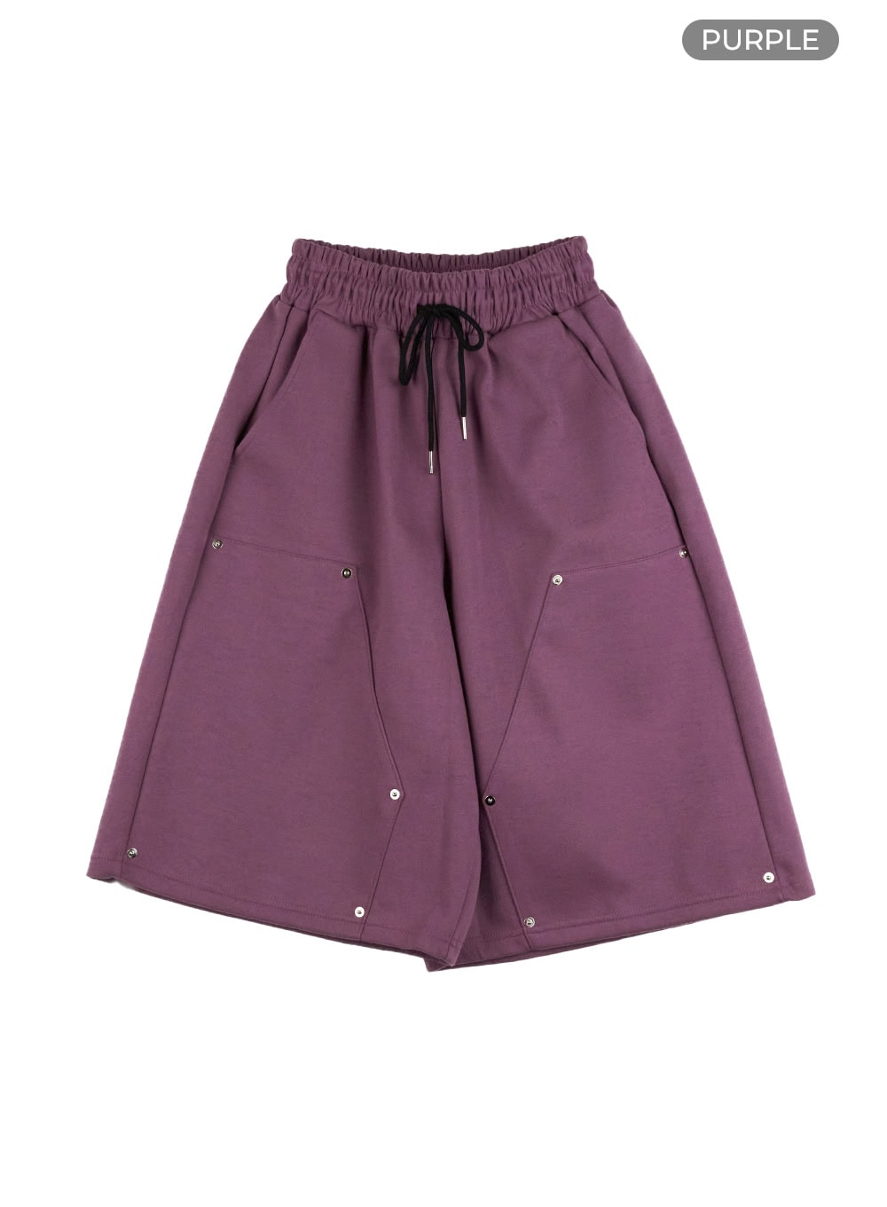 stud-wide-sweatpants-cu420 / Purple