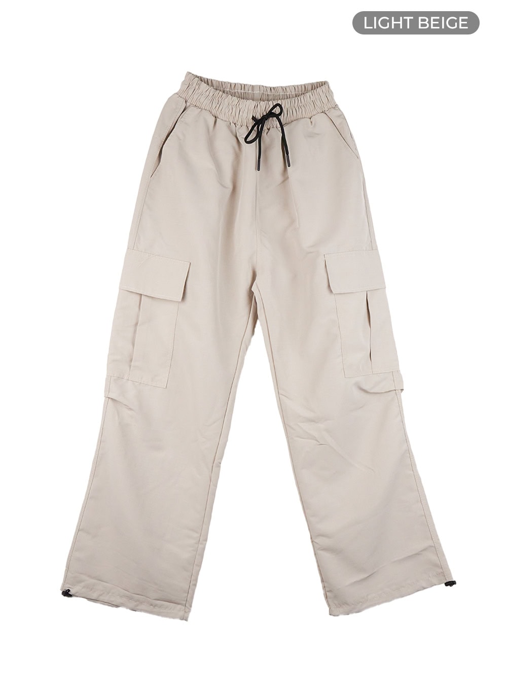 stylish-wide-leg-cargo-pants-cs426 / Light beige