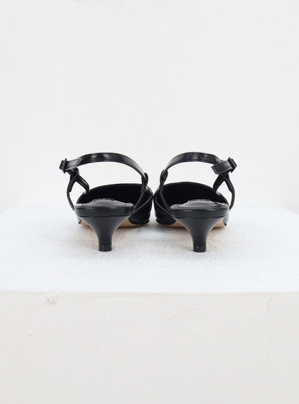 Pointed Toe Slingback Pumps CA304