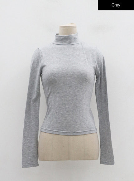 Basic Long Sleeve Turtleneck OD16