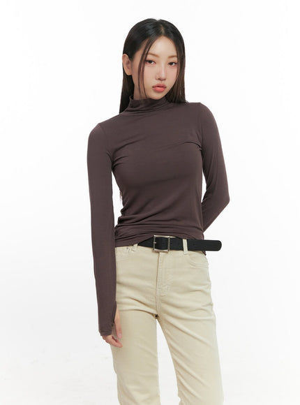 Rollkragenwärmer Crop Top CN08