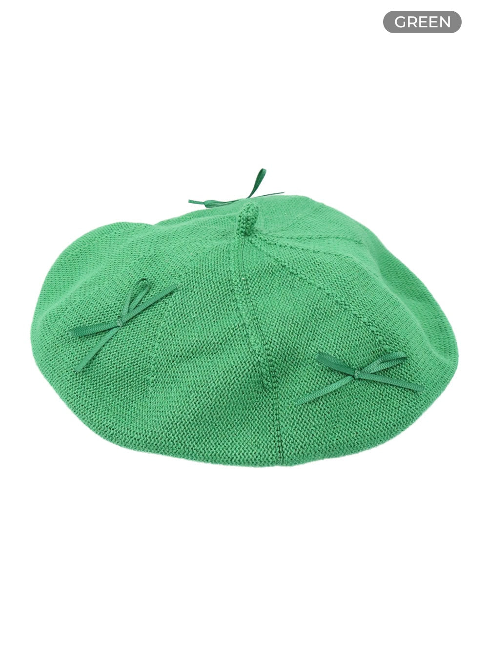 ribbon-beret-oy413 / Green
