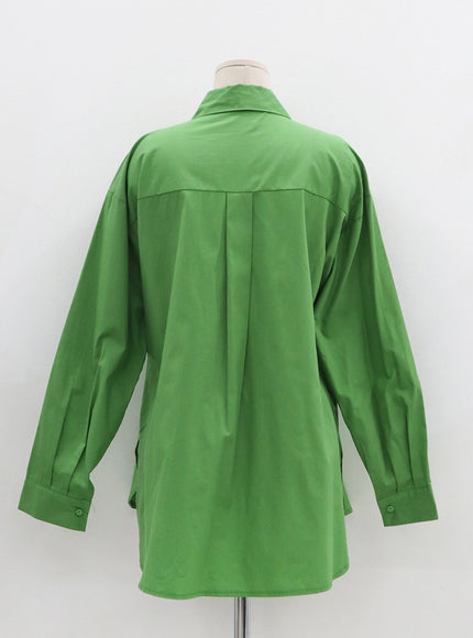 Oversize Long Sleeve Shirt OO04