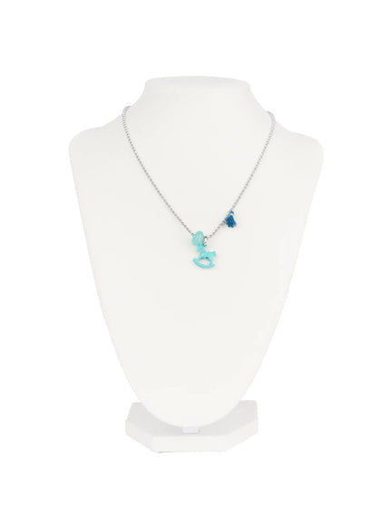 rocking-horse-tassel-necklace-f502 / Mint