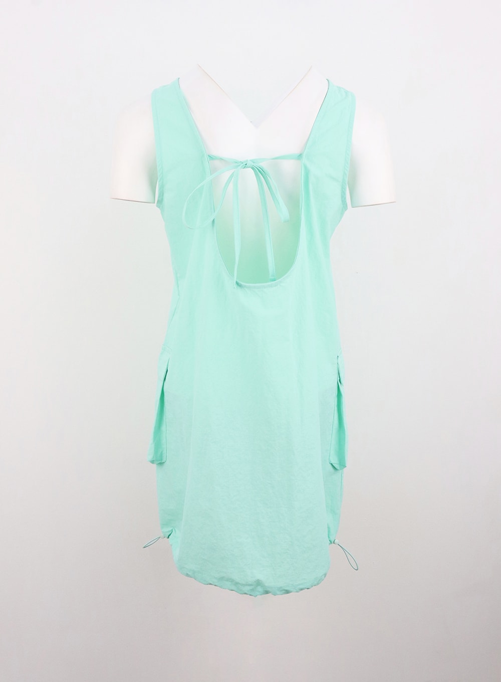 pocket-nylon-mini-dress-il310