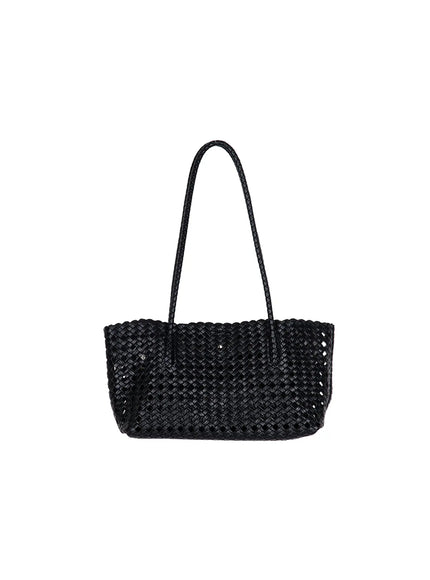 woven-purse-with-pouch-cd805 / Black