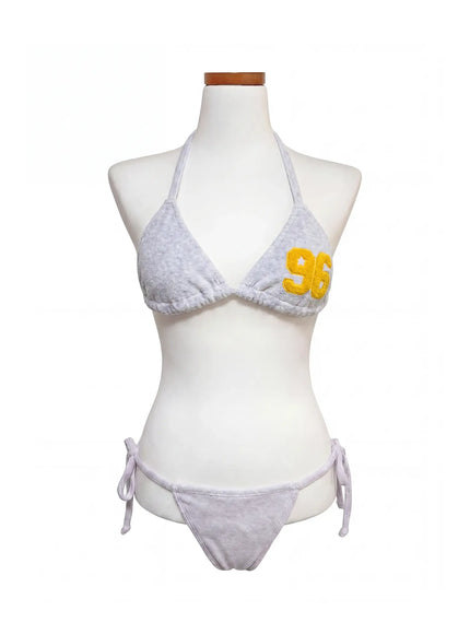 96-boucle-bikini-set-iy514 / Light gray