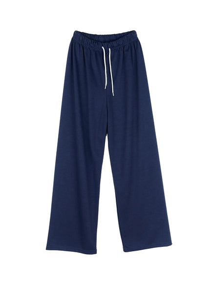 wide-leg-casual-sweatpants-cg514 / Dark blue