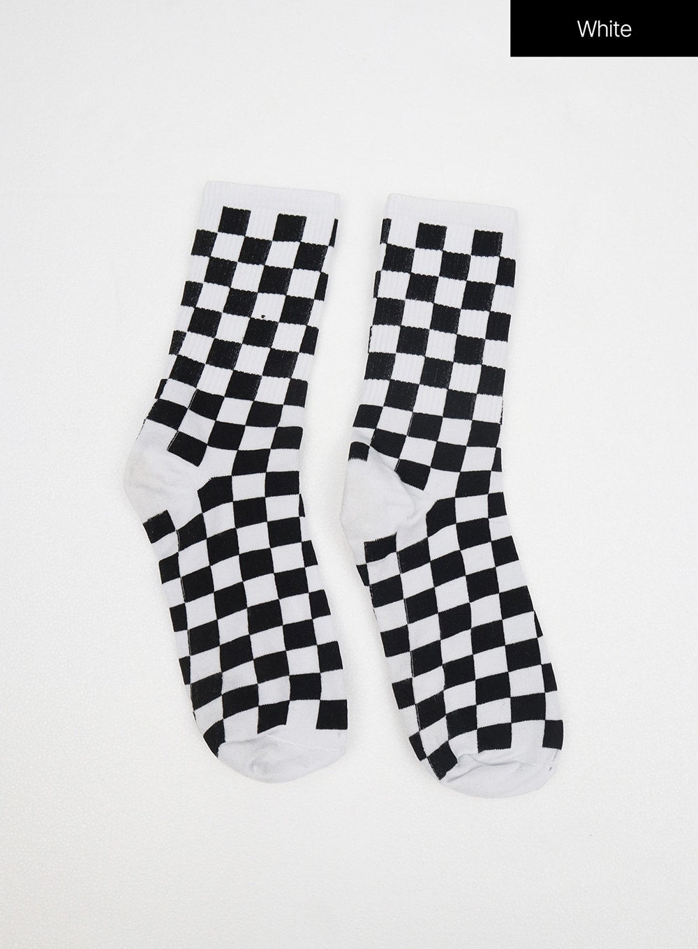 Japanese Style Colorful Checkerboard Socks Plaid Socks 