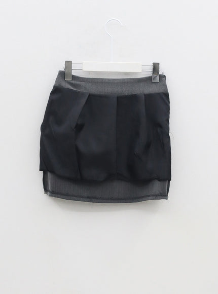 Basic Mini Skirt OM322