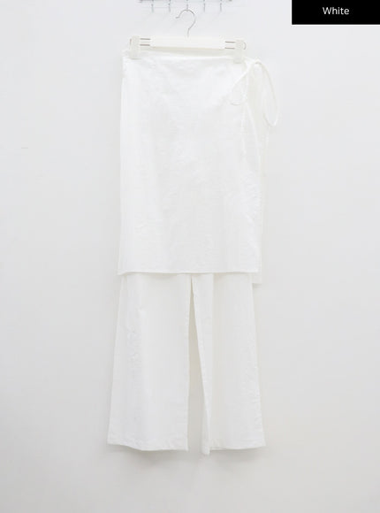 Wrapped Nylon Pants BA311