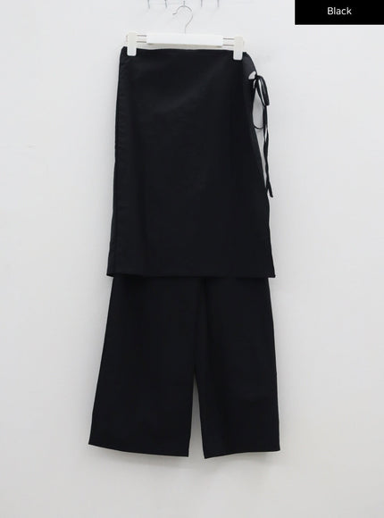 Wrapped Nylon Pants BA311