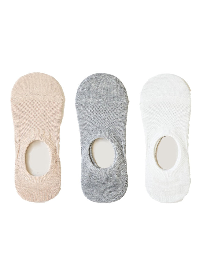 Cotton Invisible Socks (Pack of 2) IY18