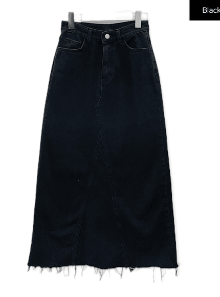 Denim Maxi Skirt CM3