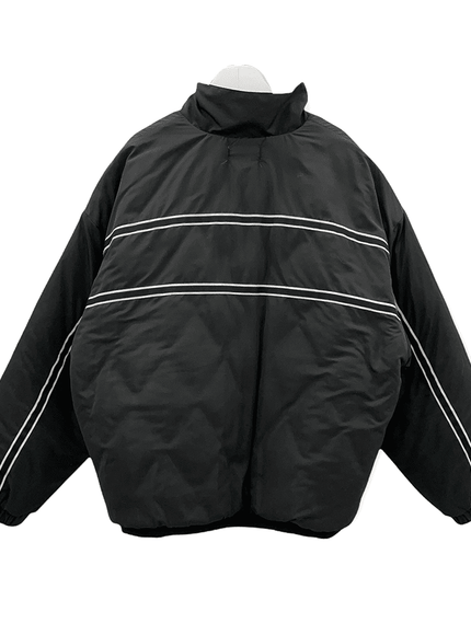 Puffer Jacket with Line Detail