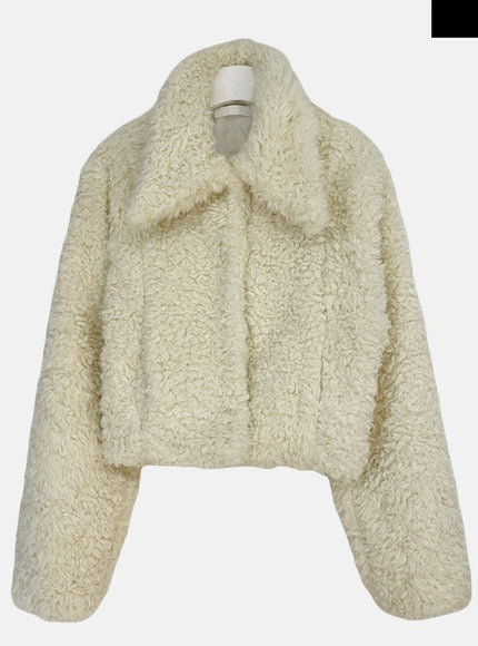 Faux Fur Cropped Jacket J6