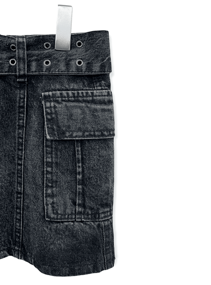 Denim Mini Skirt J21