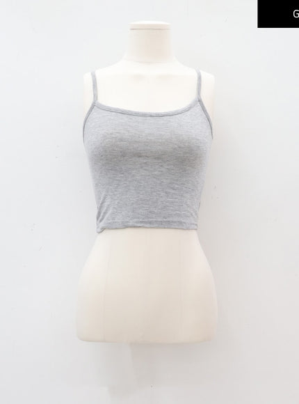 Basic Cropped Cami Top CA07