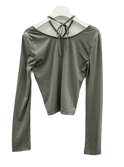 Halter neck Cropped Top C2001