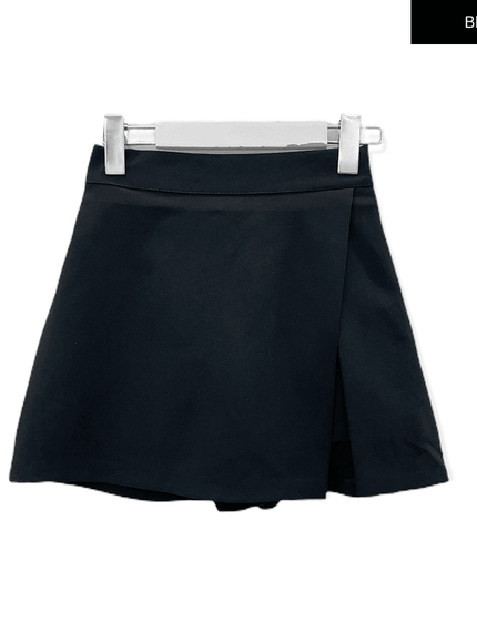 Skirt with Front Slit C2701