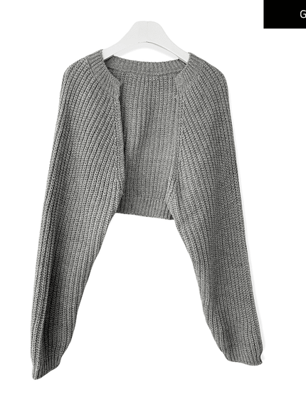 Knit Bolero Shrug C2001