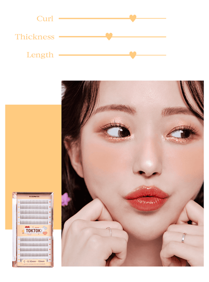 toktokhara-filter-eyelash-brown-200pcs