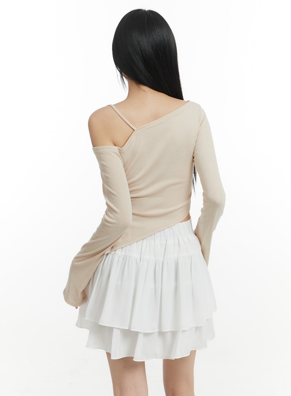 chain-detail-one-shoulder-long-sleeve-im406