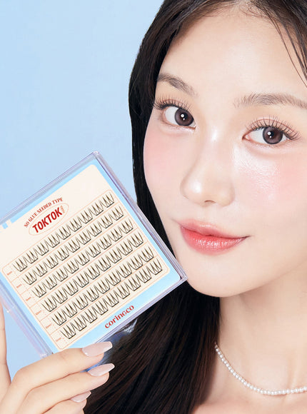 TOKTOKHARA No Glue Eyelash - Light (36pcs-90pcs)