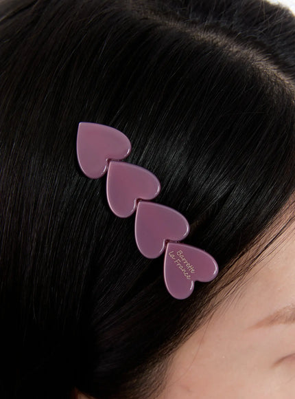 elin-gentle-drop-hair-pin-iu527 / Pink