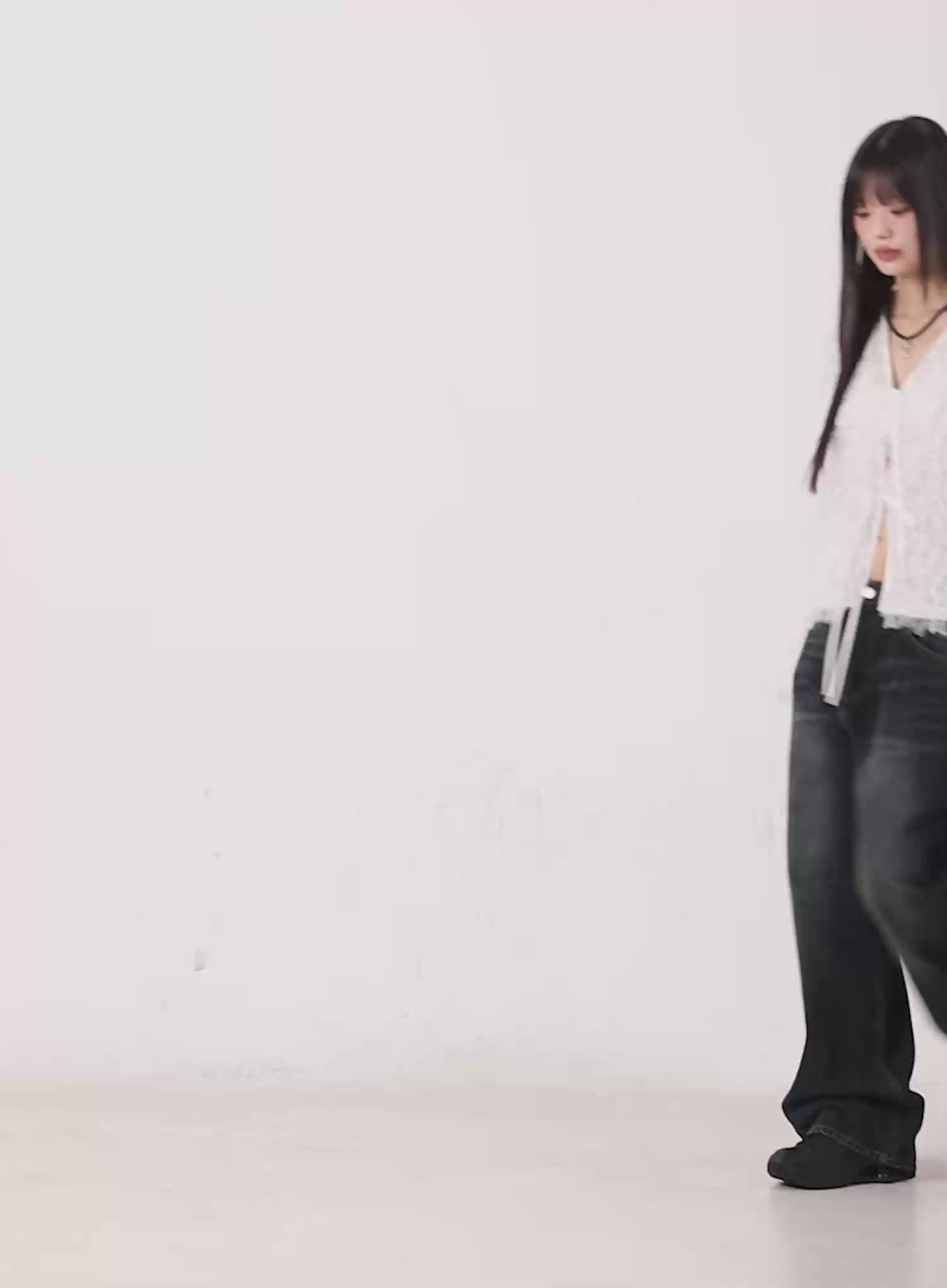 Faux Fur Ribbon Cardigan CN511