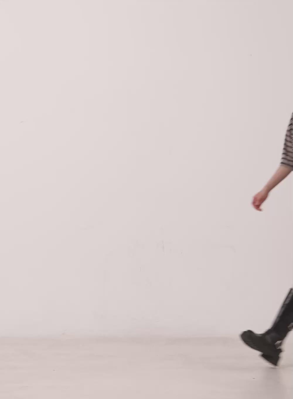 Oversized Striped Short Sleeve Polo Shirt CY514