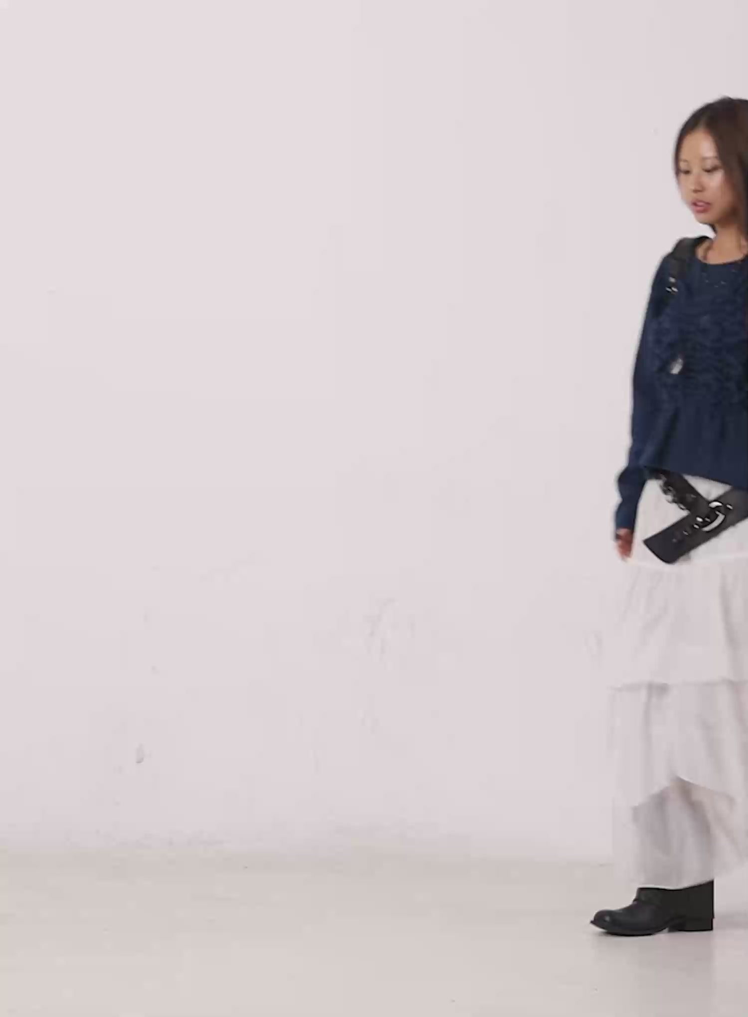 Bohemian Tiered Flowy Maxi Skirt CO510