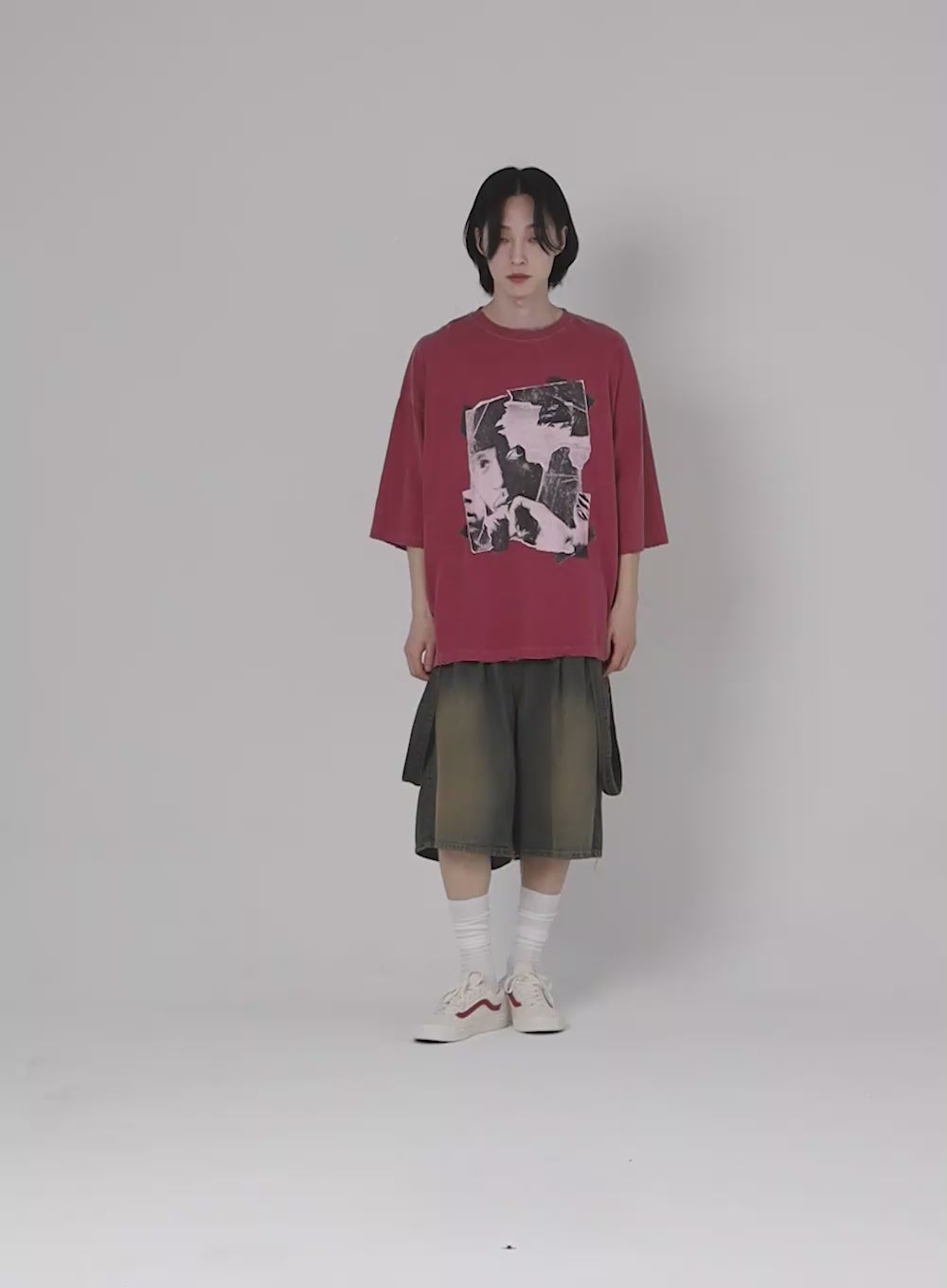 Oversized Ripped Tee Unisex CU314