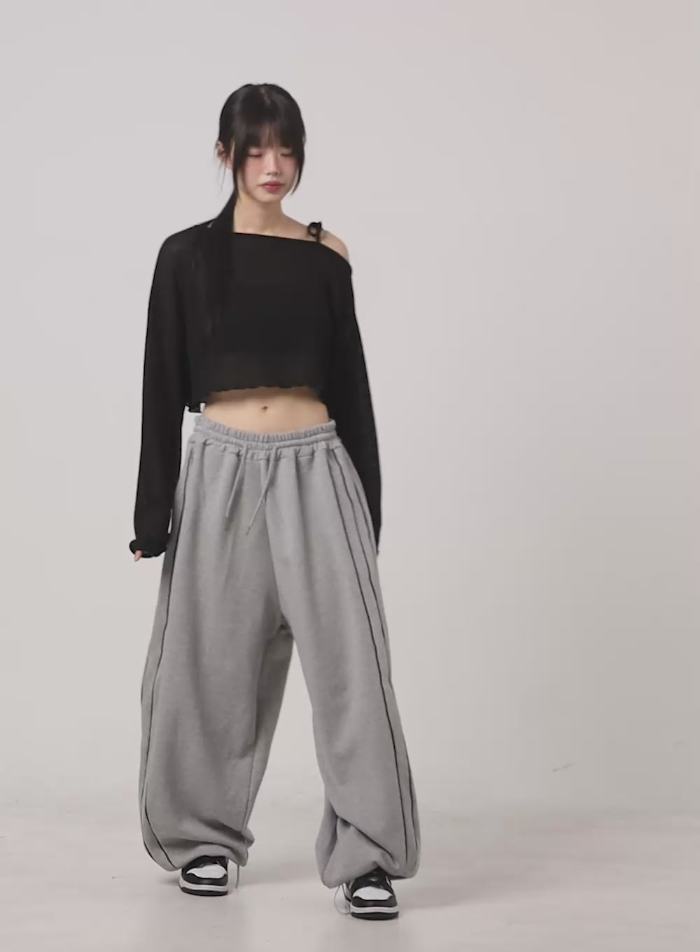 Cotton String Banded Sweatpants CG402