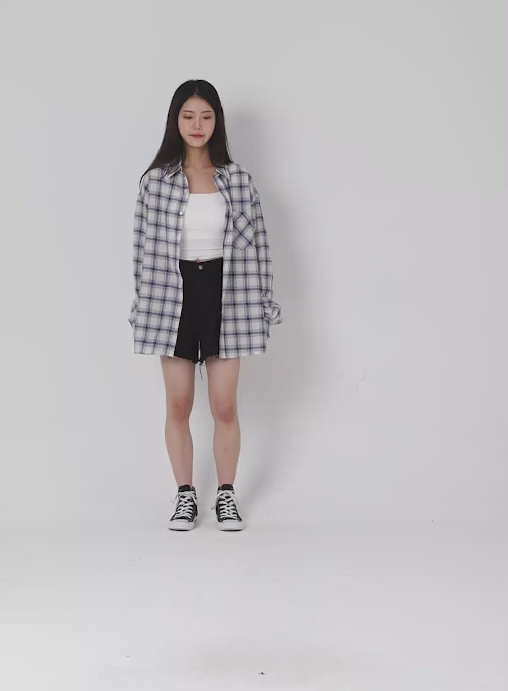 Cotton Wide Shorts OU319