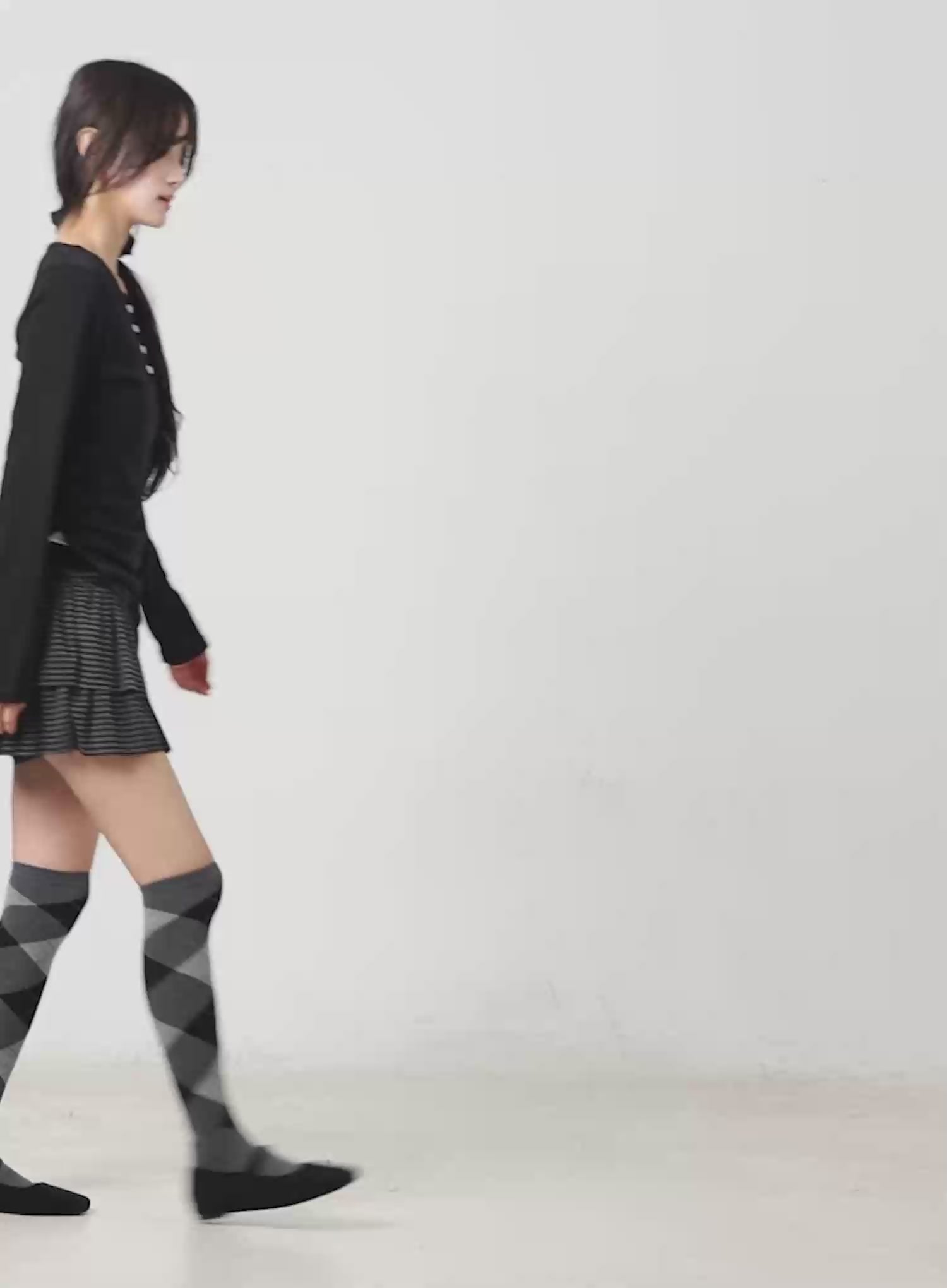 Button Accent Long Sleeve Top CM510