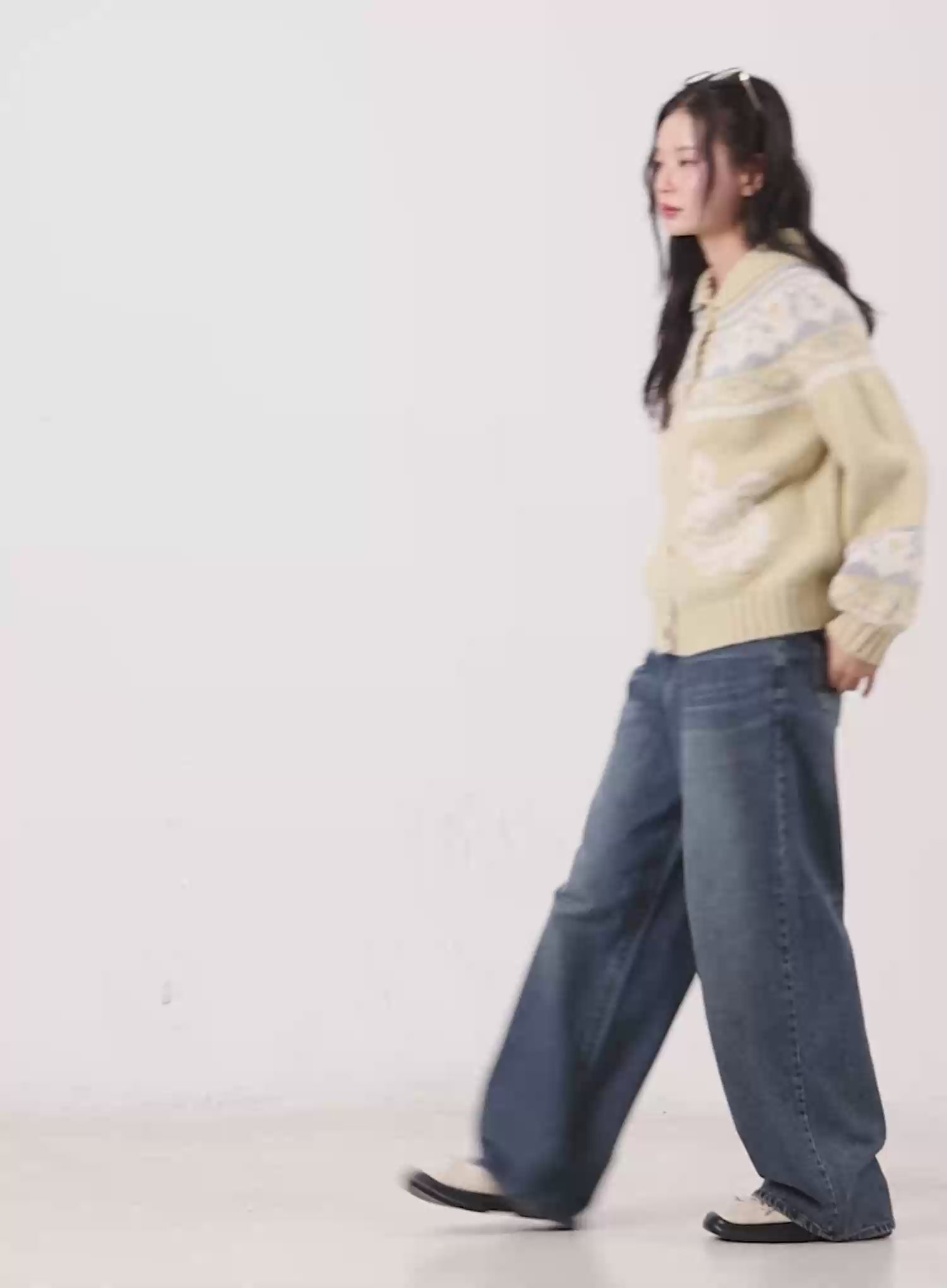 Nordic Chunky Knit Cardigan CO531