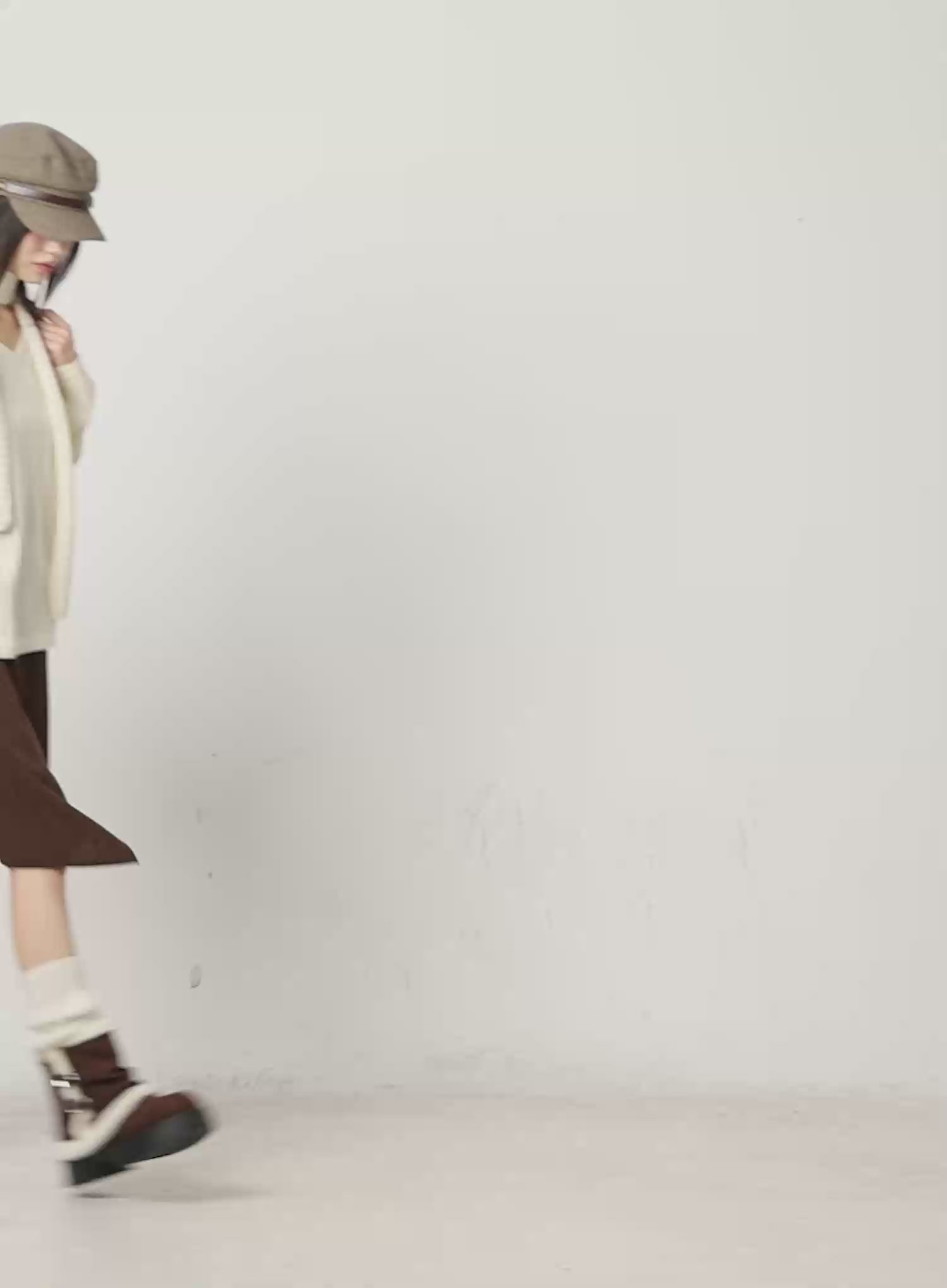 Cozy V-Neck Sweater Set CN521