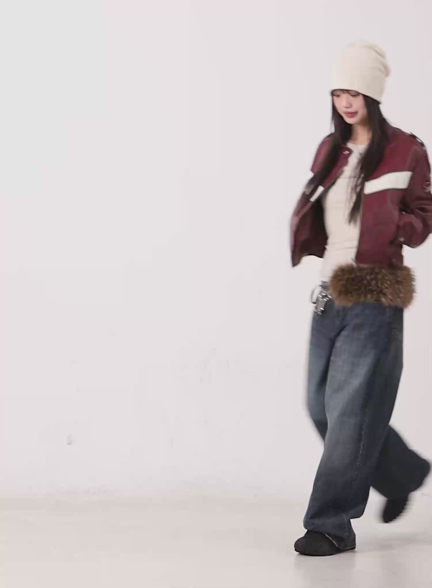 Elowyn Low-Rise Baggy Jeans CN510