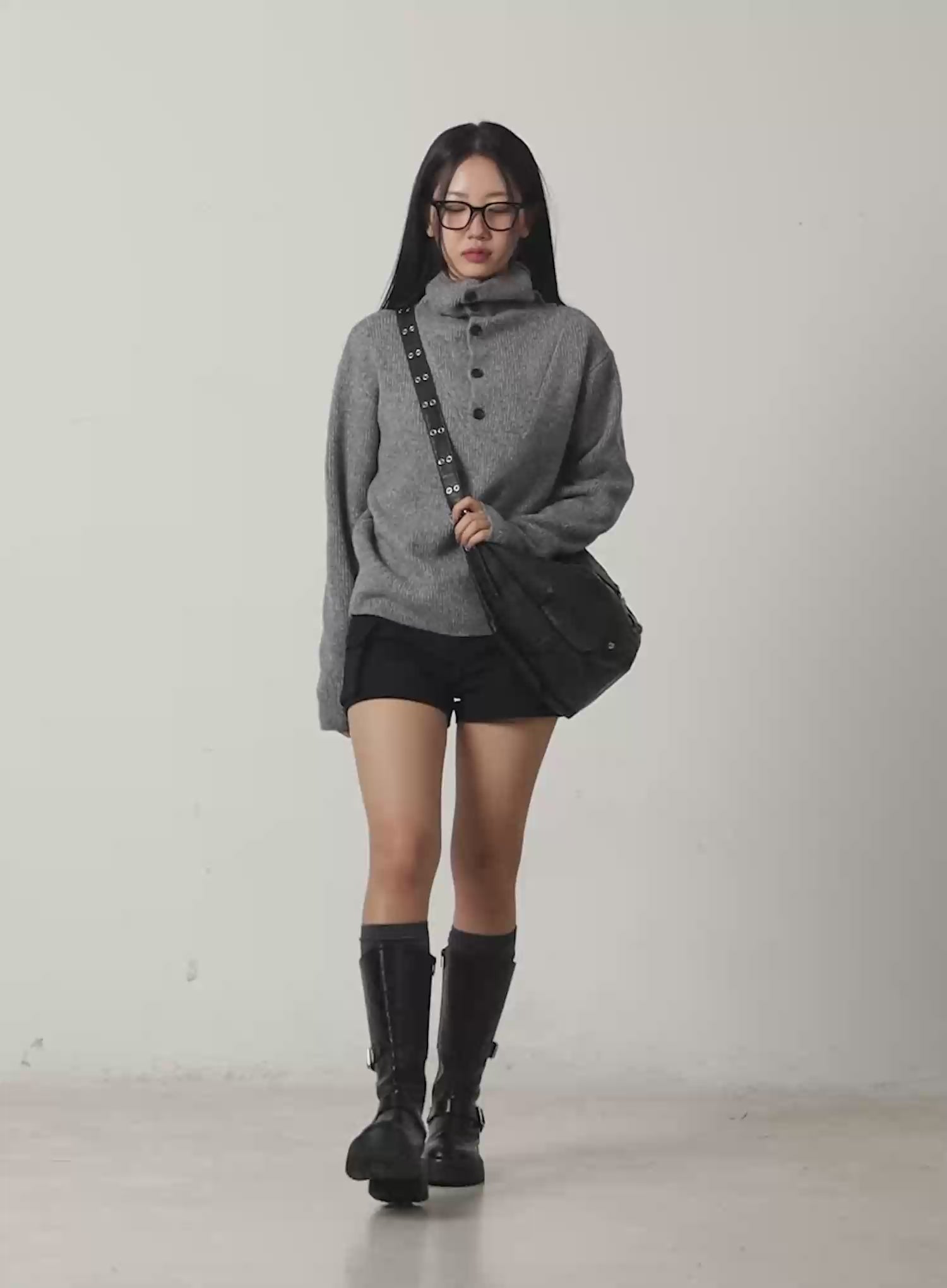 Turtle-Neck Knit SWeater CJ530