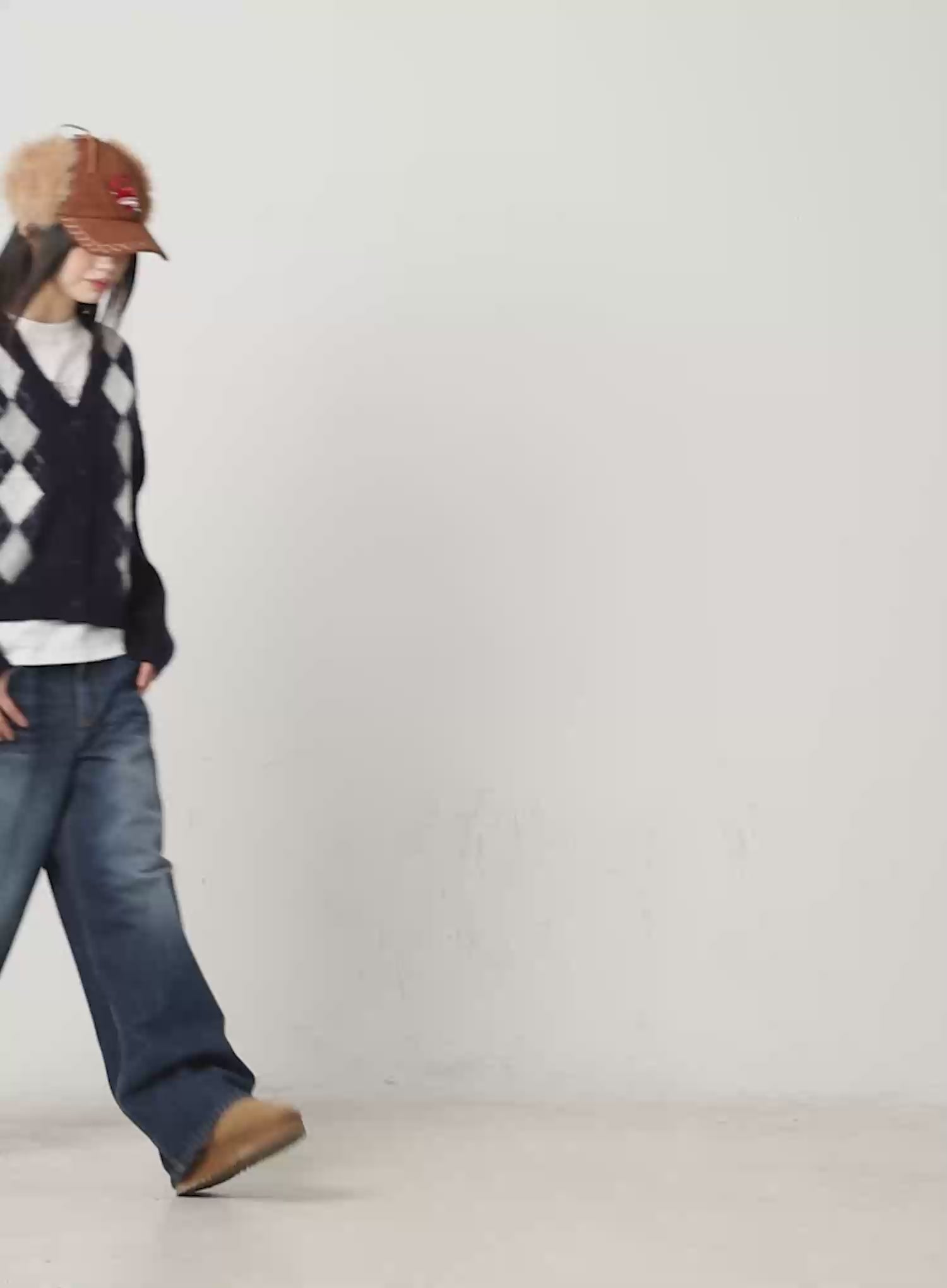 Layl Vintage Washed Wide Jeans CN521