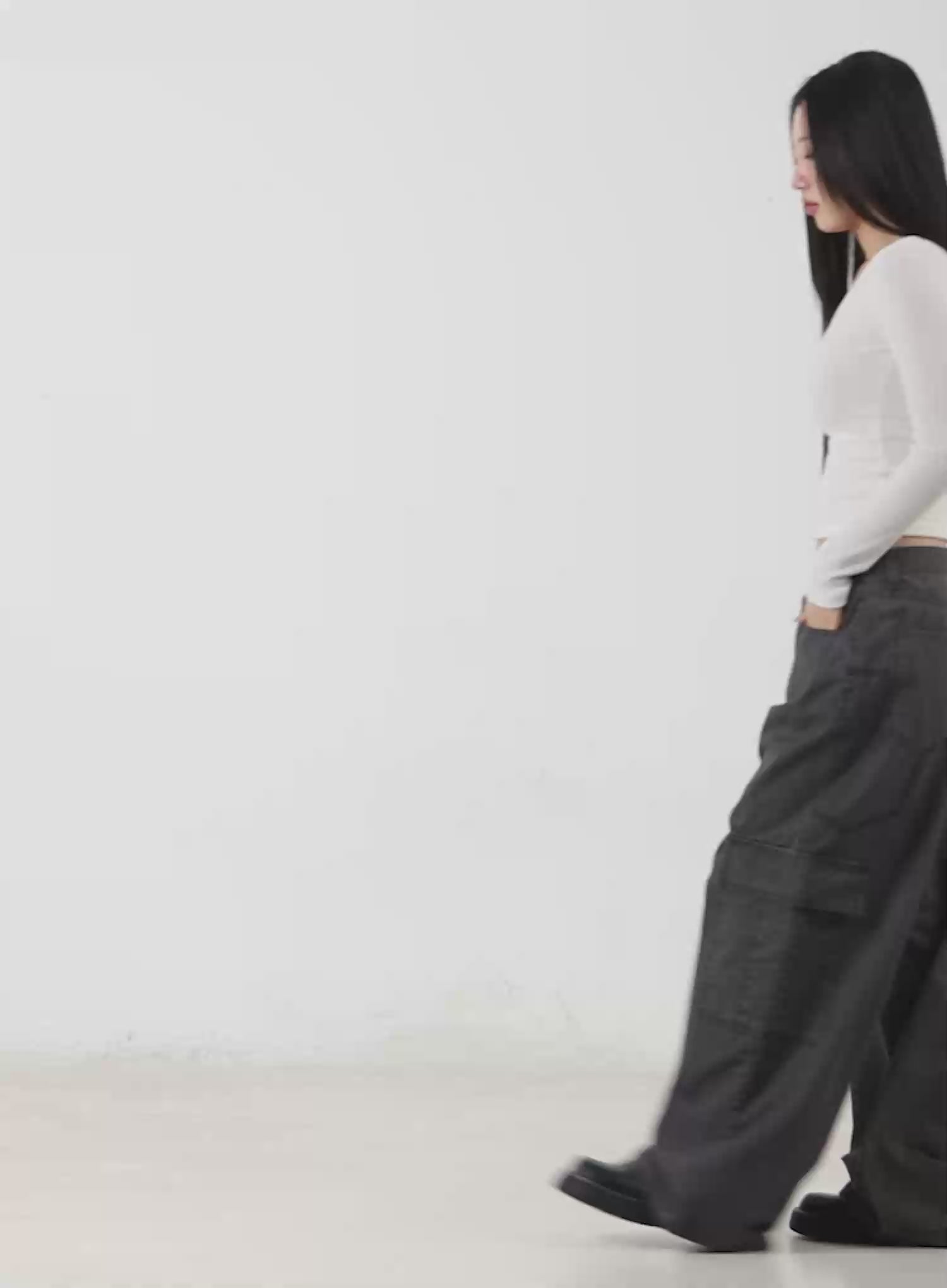 Round Neck Long Sleeve Top CM511