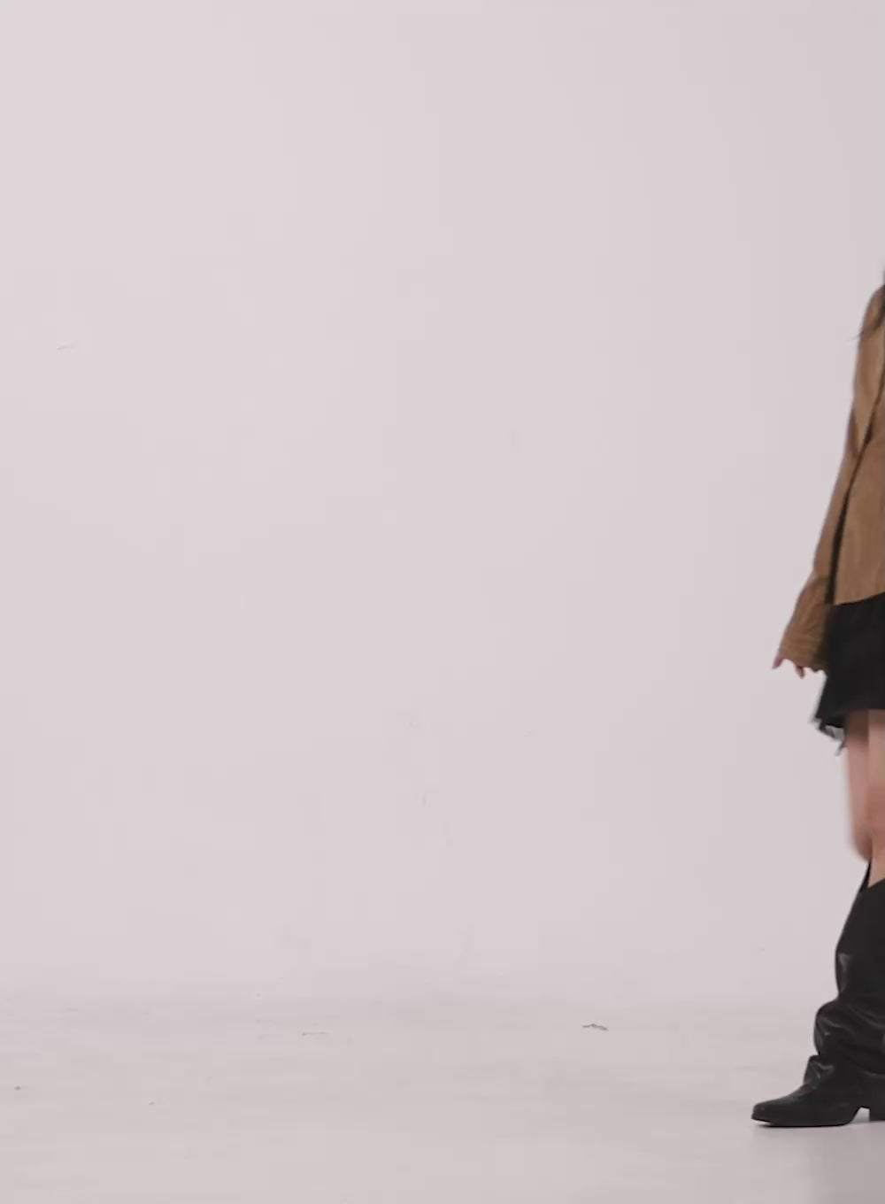 Striped Collared Buttoned Blouse CD409