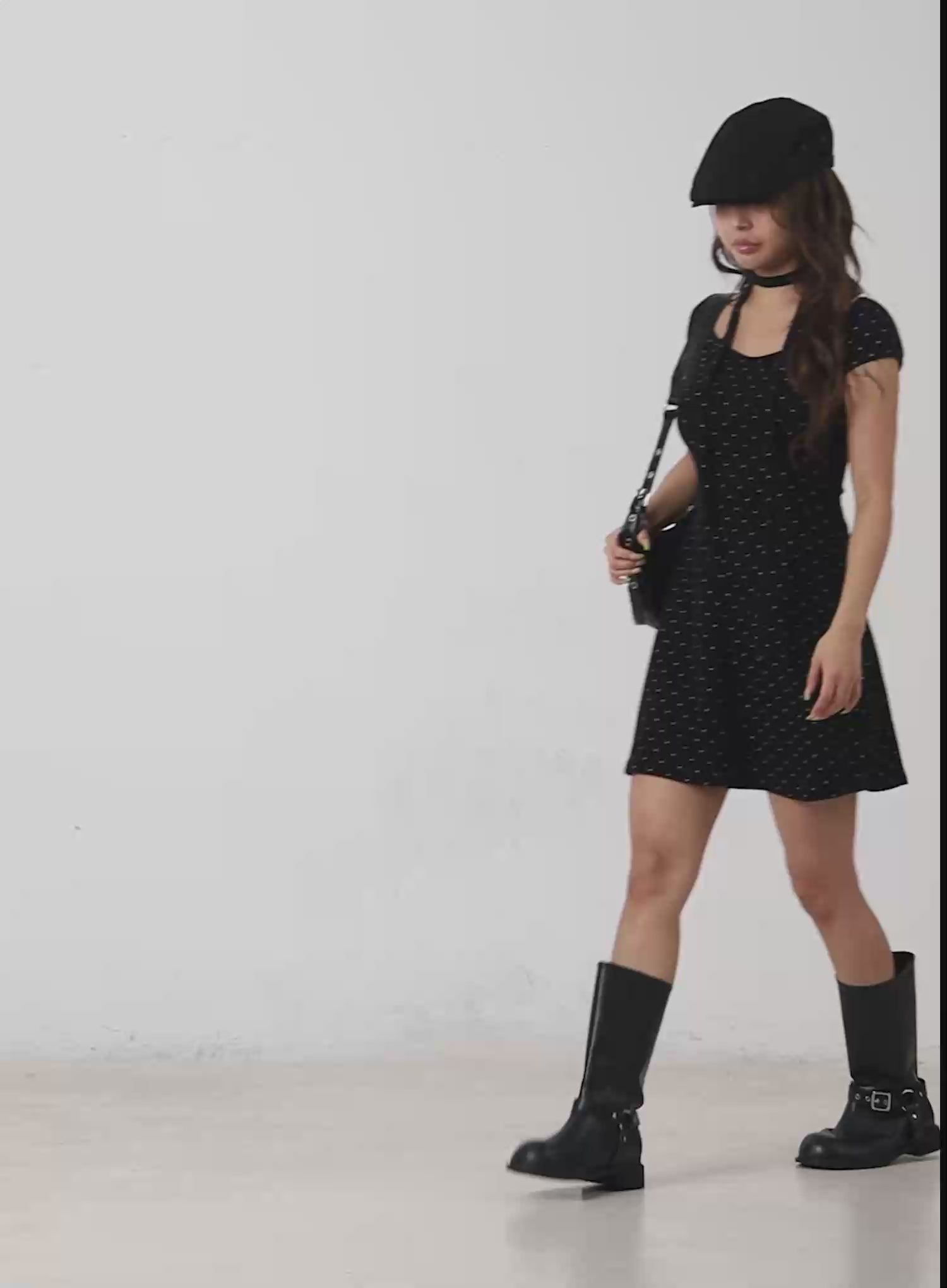 Polka Dot Mini Dress CM525